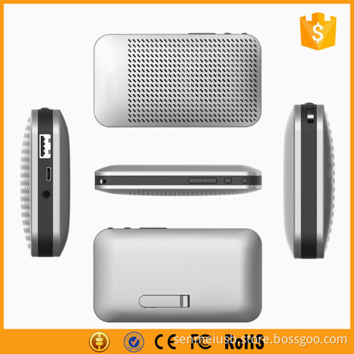 2 in 1 metal power bank bluetooth speaker built-in 5000mah battery